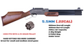 SUMATRA Carbine 5.5mm Air Rifle, lever action, 6 shot magazine, 290cc